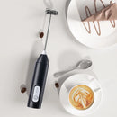 Misturador Elétrico Portátil para Café e Leite — Batedor de Espuma, Creme e Ovos
