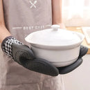 Luva Térmica de Silicone Premium – Antiderrapante, Alongada e Resistente a Altas Temperaturas para Forno, Air Fryer e Churrasqueira