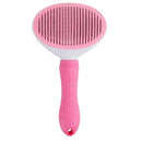 Escova Autolimpante para Cães e Gatos Remove Pelos com Facilidade