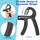 Hand Grip Ajustável – Fortalecedor de Mãos, Punhos e Antebraços para Treino de Força