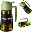 Spray de Óleo para Cozinha de 470 ML, Dispensador de Azeite 2 em 1