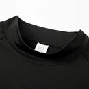 Camiseta de Compressão Masculina Premium – Gola Alta, Manga Longa e Proteção UV para Treinos
